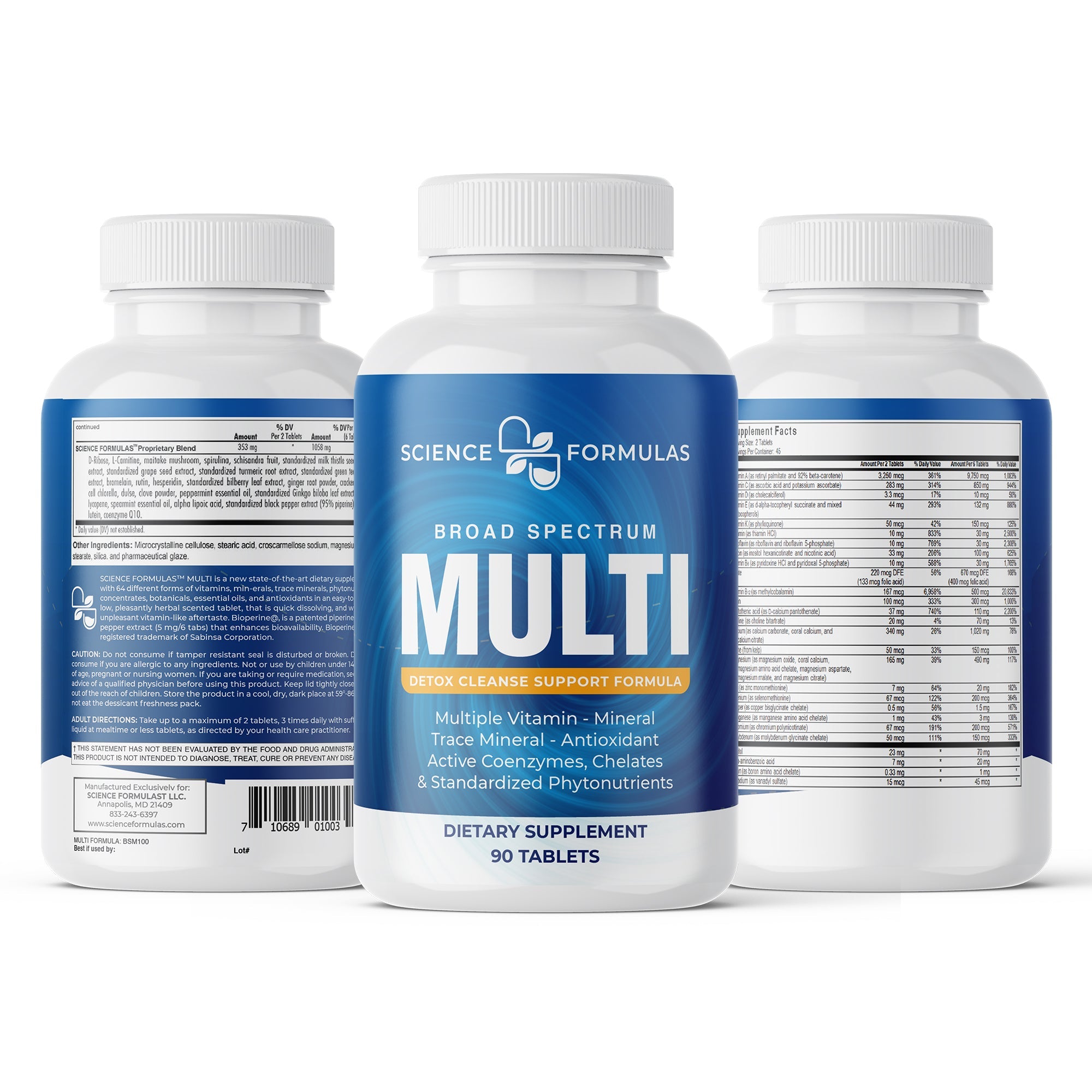 Multibroad MULTI- Broad Spectrum Multivitamin - Wholesale - Science Formulas