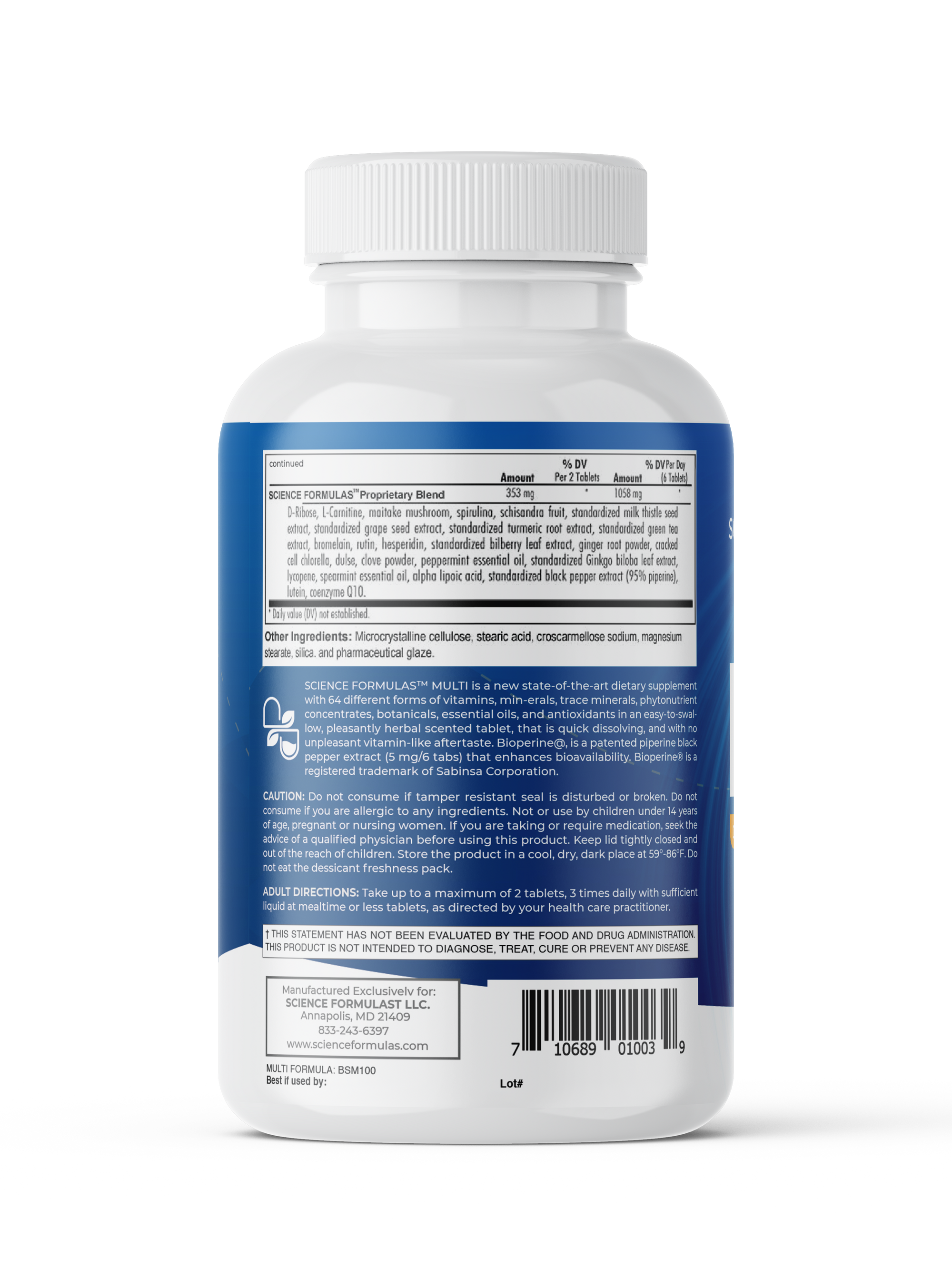 MULTI- Broad Spectrum Multivitamin